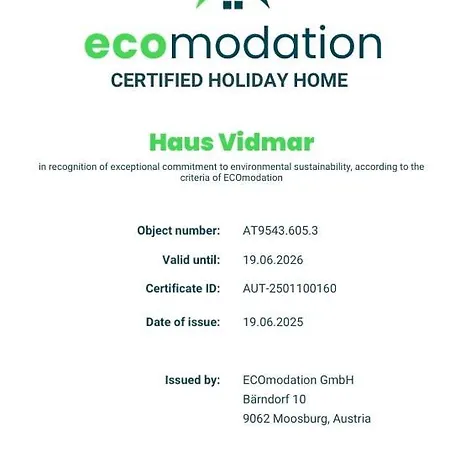 Vidmar-ferienglueck דירה